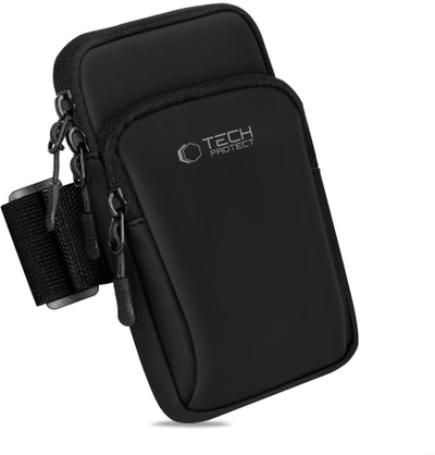 Pajisje pakkrahu Tech-Protect M7, universale për smartphone 6.9", najlon, e zezë