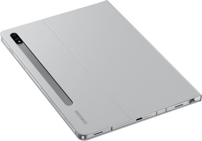 Këllëf Samsung Book Cover për Galaxy Tab S7, i hirtë