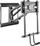 Ѕиден држач за телевизор Equip Pull Down, 43"-70", црн