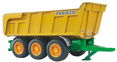 Lodër rimorkio Bruder Joskin, e verdhë