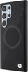 Kllëf telefoni BMW Leather Textured Circle, Galaxy S24 Ultra, hardcase, i zi