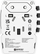 Karikues udhëtimi Skross 1302333, 2x USB, universal 220+ vende, i bardhë