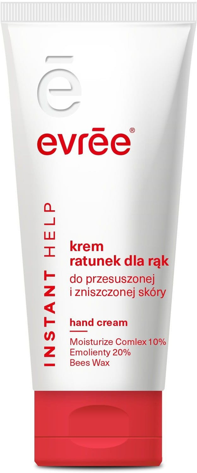 Krem duarsh Evree Instant Help Hand Care, 75 ml, për lëkurë shumë të thatë