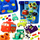 Set blloqe të buta Bounn Soft Blocks Cars JM2312231, 50 elemente, shumëngjyrëshe
