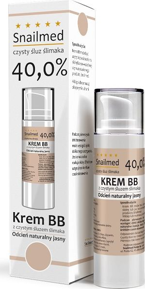 Krem BB Snailmed, 30 ml, nuancë e lehtë natyrale
