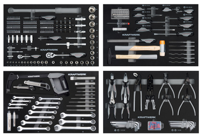 Set me mjete pune Kraftwerk EVA 105.103.001, 337 copë