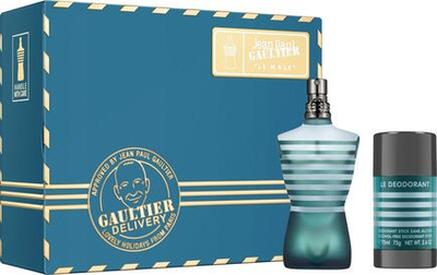 Set Jean Paul Gaultier Le Male: Eau De Toilette 75 ml & Deodorant 75 g
