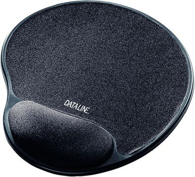 Mousepad Esselte Premium Gel, 21.5 x 30 cm, me mbështetje për kyçin e dorës, i zi