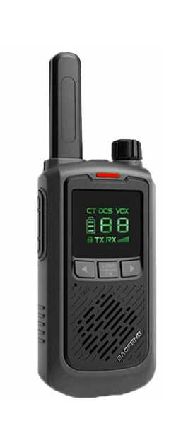 Radiolidhje Baofeng BF-T17, 16 kanale, bateri 1800mAh, e zezë