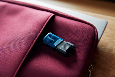 USB мемориски стик Kingston DataTraveler 80, 256GB, USB-C 3.2, сив