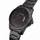 Orë burrash Paul Lorens PL3844B3-1A5-2, quartz, çelik inox, e zezë