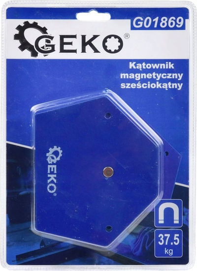 Këndor magnetik gjashtëkëndor Geko për saldim, 37.5 kg