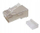 Konektor rrjeti Solarix RJ45 CAT6 STP, i ekranizuar, 8p8c, paketim 100 copë