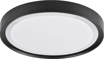 Lampë tavani LED Polux Perse, 15W, 30cm, e zezë
