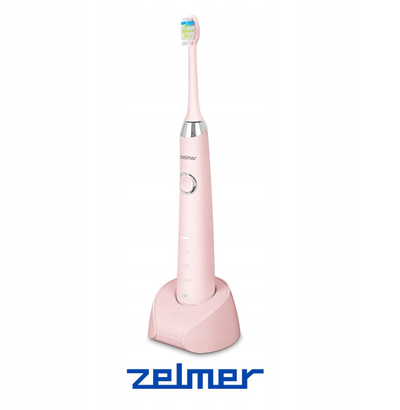 Furçë dhëmbësh elektrike Zelmer ZTB8010P, sonic, rozë