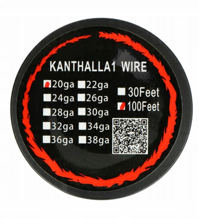 Tel rezistence Kanthal A1, 0.81 mm, 2.85 Ω/m, 30.5 m