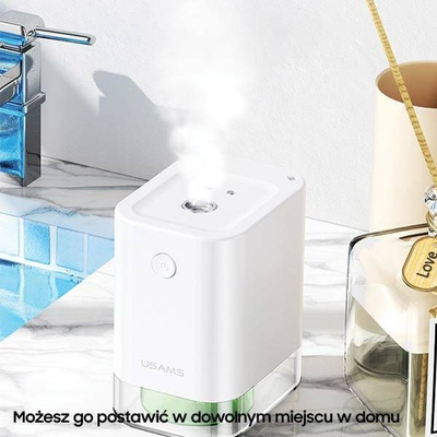 Shpërndarës automatik për dezinfektim Usams US-ZB155, i zi