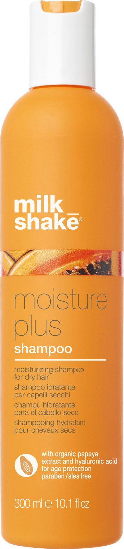 Shampo Milk Shake Moisture Plus, për me i dhon’ lagështi flokëve të thatë, 300ml