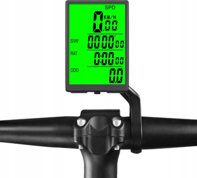 Kompjuter biçiklete Carruzzo K455F, wireless, ekran LCD, i zi