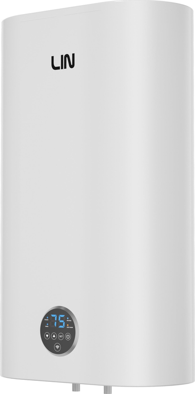 Електричен бојлер Lin LIFVD1, 80L, Wi-Fi, бел