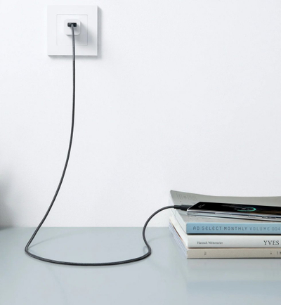 Kabllo USB Anker 322, USB A me USB C, 0.9 m, e zezë