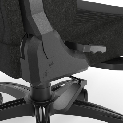 Гејминг столица Corsair TC100 Relaxed, ергономска, leatherette, црна