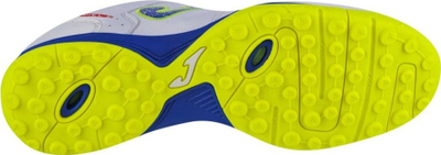 Atlete futbolli Joma Top Flex 2342 TF, për bar sintetik, për burra, të bardha me blu