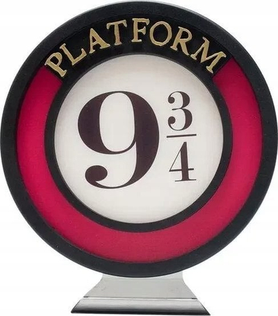 Dritë dekorative Paladone Harry Potter Platform 9 3/4, LED, mur dhe tavolinë, shumëngjyrëshe