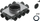 Kuti shpërndarëse ventilimi Spiroflex Vent Clear W1 Fi 75, aluzink, gri