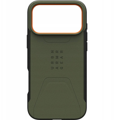 Këllëf telefoni Urban Armor Gear Civilian, për iPhone 17 Pro Max, MagSafe, i zi