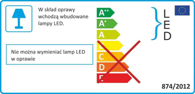 Plafonier tavani Sanico Galaxy 308535, LED 17W, 4000K, e bardhë