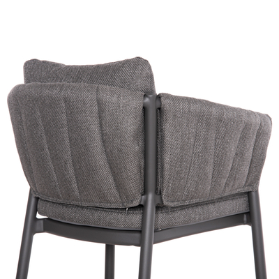 Karrige ngrënieje Shanks 62x60x75-80Hcm (HM6207.01), gri