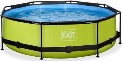 Pishinë me rrjetë Exit Lime, 300 cm, e gjelbër
