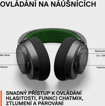 Слушалки SteelSeries Arctis Nova 7X, црна боја