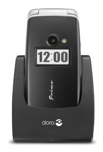 Telefoni Doro Primo 413, ekran 2.4\", 2MP, i zi