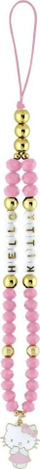 Варка за телефон Hello Kitty Pearls and Beads, со монистра, розова