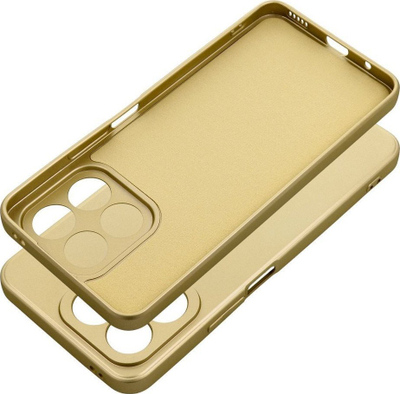 Навлака за телефон Metallic Case за Honor X8a, TPU, металик златна