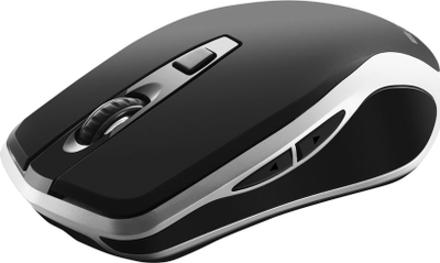 Maus wireless Canyon me bateri të rikarikueshme, optik, karikim pa tela, i zi