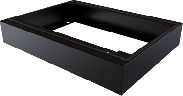 Bazë modulare për raft Lanview RAPIP55BAZ64BL, 100mm, hekuri, e zezë