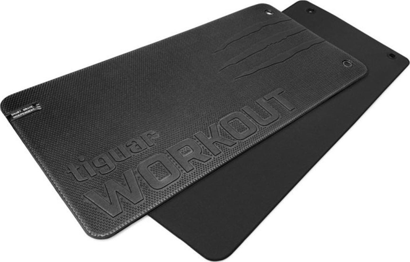 Tapet fitnesi Tiguar Workout Mat V2 TI-WOM001CV2, 1cm, PVC, i zi