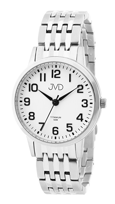 Orë për femra JVD Titanium JE5001.1, e argjendtë