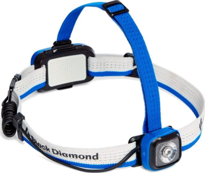 Ballinë Black Diamond Sprinter 500, 500 lumene, me bateri që karikohet, blu me të bardhë