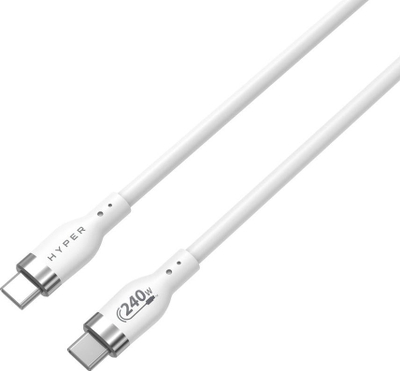 Kabllo USB HyperDrive USB C në USB C HJ4001WHGL, 1 m, e bardhë