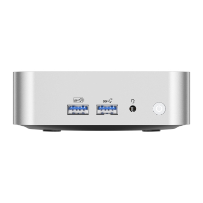 Mini PC GEEKOM A7, Ryzen 5 7535HS, 16GB RAM, 512GB SSD, argjendtë