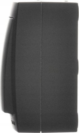 Ndërprerës sipërfaqësor Kontakt-Simon Aquaclick ACW5L/49, 10AX 250V, IP44, i zi