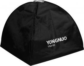 Softbox fotografik Yongnuo YN4-60, 60 x 60 cm, me mount Bowens, i zi
