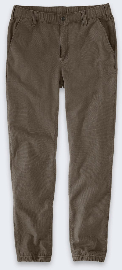 Pantallona jogger chino Carhartt Rugged Flex për burra, nr. 34, ngjyra Tarmac