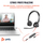 Kufje HP Poly Blackwire 3325 Stereo, USB C, Microsoft Teams Certified, të zeza
