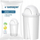 Bokall filtrues uji Wessper AquaClassic Crystalline WES202, 2.5L, qelq, i bardhë