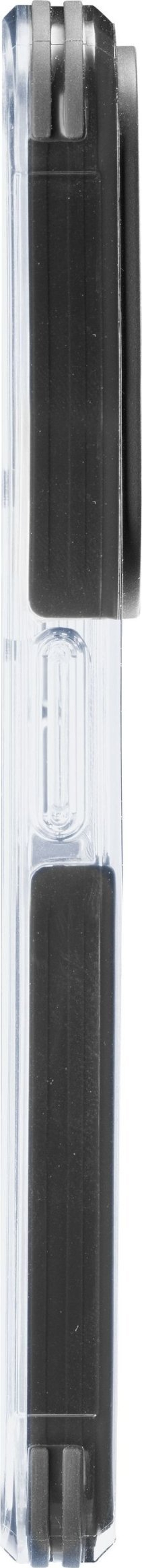Këllëf telefoni Cellularline Tetraforce Strong Guard për Samsung Galaxy S23+, kundër goditjeve, transparent i zi